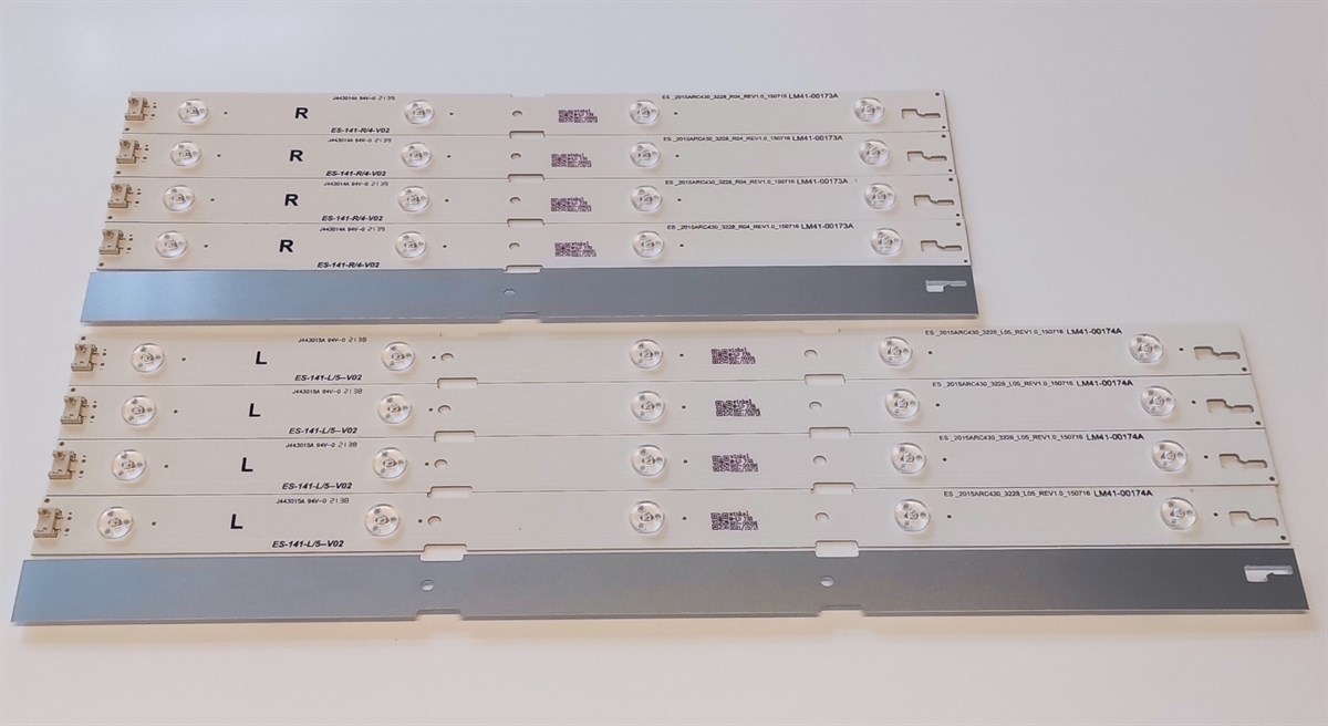 Arçelik A43L 5531 4B2 Led Bar Takım