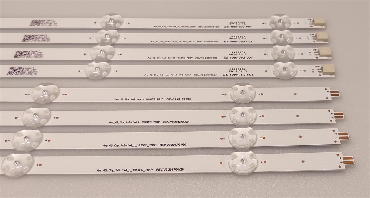 Arçelik A43L 8740 5B Led Bar Takım