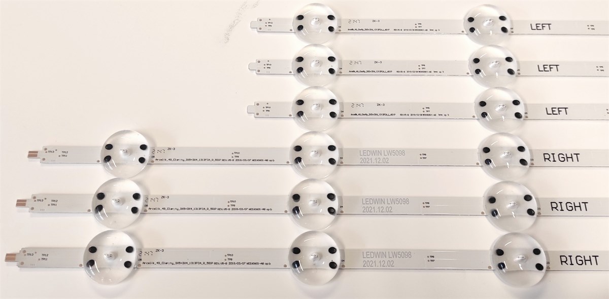 Arçelik A49L 7950 5B Led Bar Takım Kore Üretimi