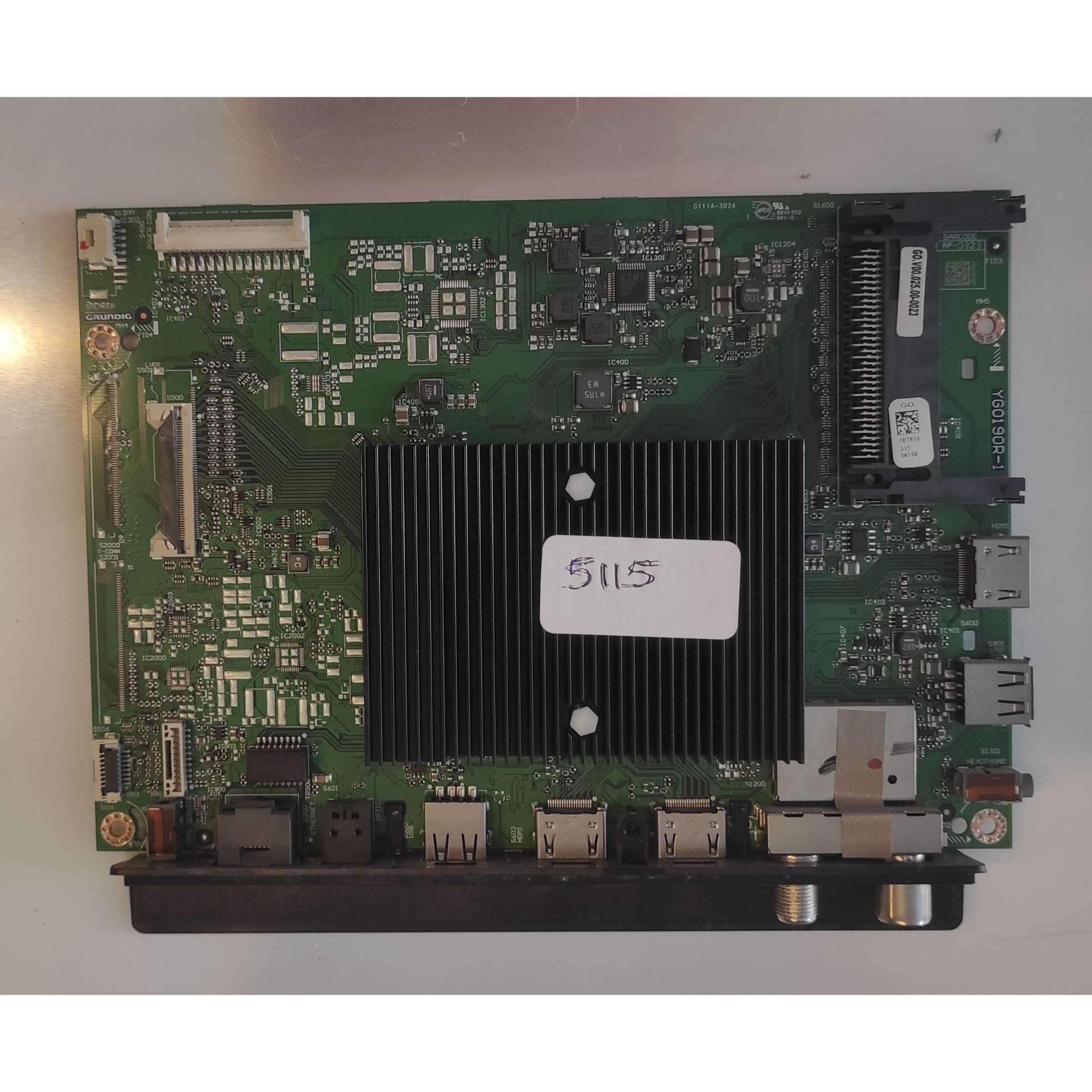 Arçelik A55 D 895 Anakart, YG0190R-1, 1ET510