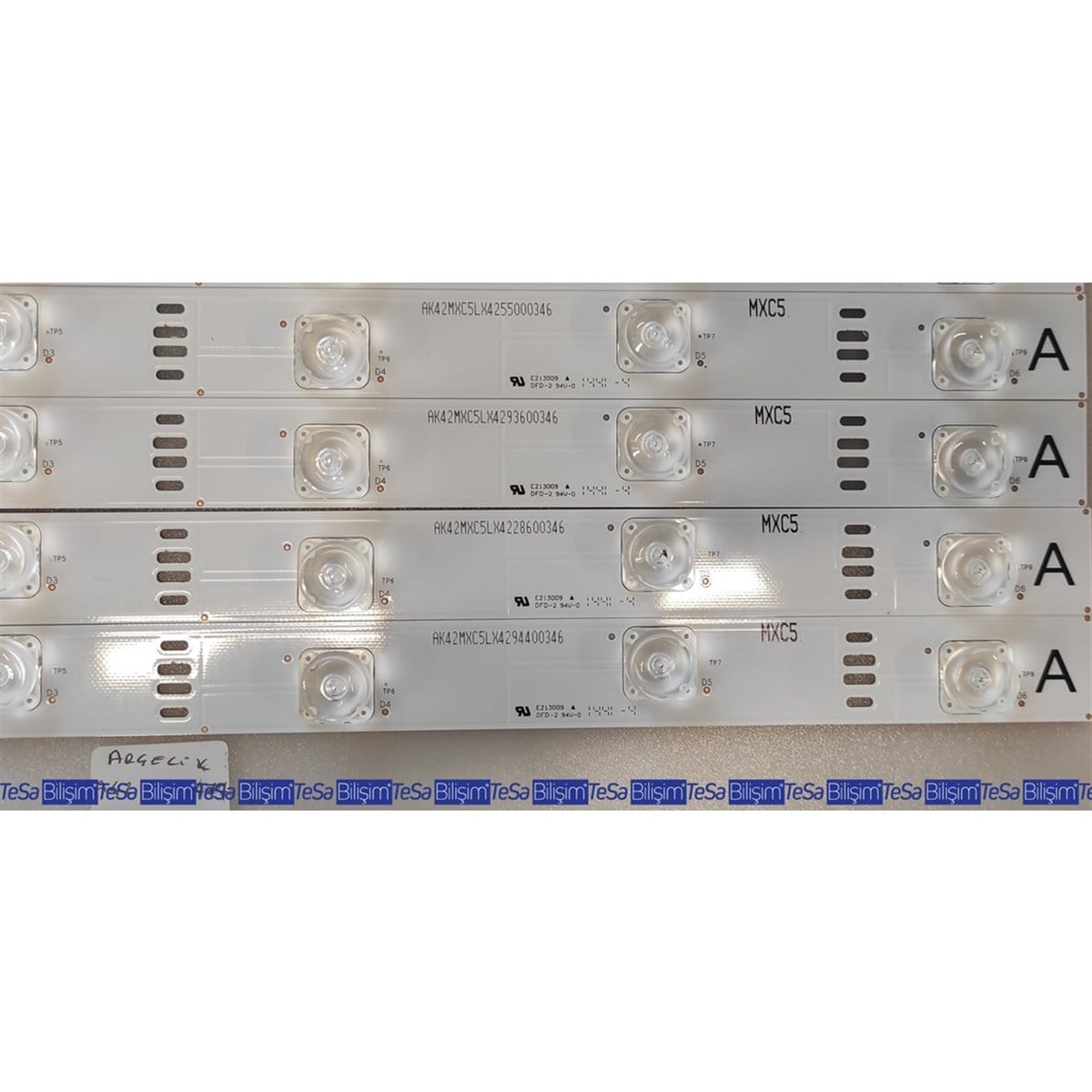 BEKO B42L 8542 4B ARÇELİK A42L 8542 4B LED BAR TAKIM ARCELİK_42_ATHENA_5X6+5X6_2121C_6S1P_R P74 ZBB60600