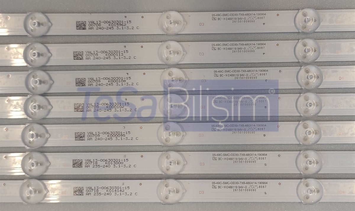 AXEN AX49FIL27/0216 LED BAR TAKIM YAL13-00630301-15