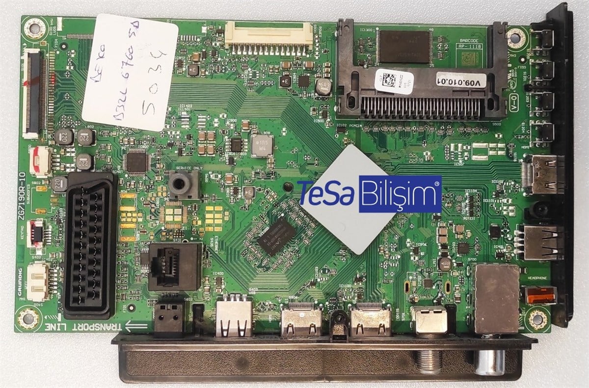 BEKO B32L 6760 5B ANAKART ZG7190R-10 RND5ZZ V09.010.01