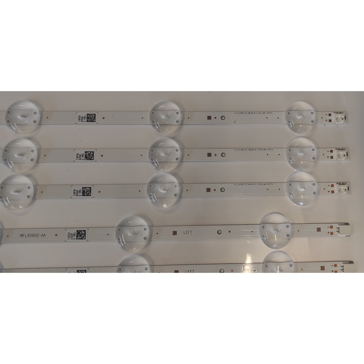 BEKO B55L 8850 5B ORJINAL LED BAR TAKIM, ZDF606, WCL60602