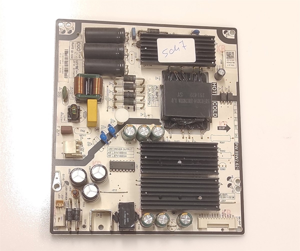 BEKO B49L 8860 5B BESLEME KARTI PW.89W2.621 ZEF910R