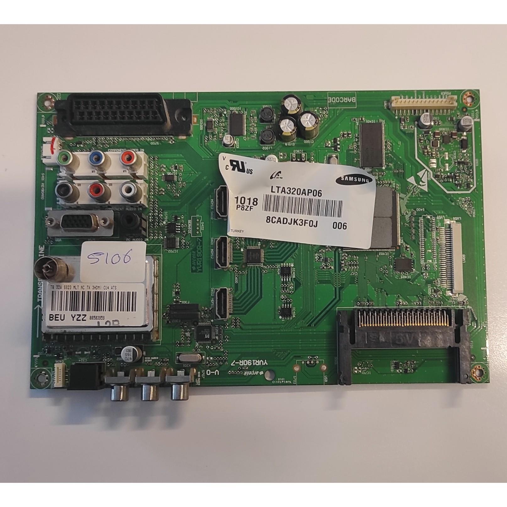 Beko F82-203 3HD Anakart, yvr190r-7, beu yzz