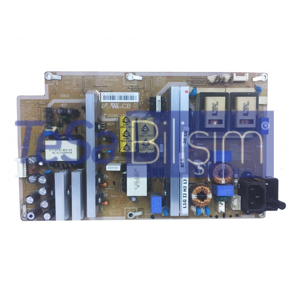 BN44-00340B, I40F1_ADY, SAMSUNG LE40C530F1W BESLEME KARTI