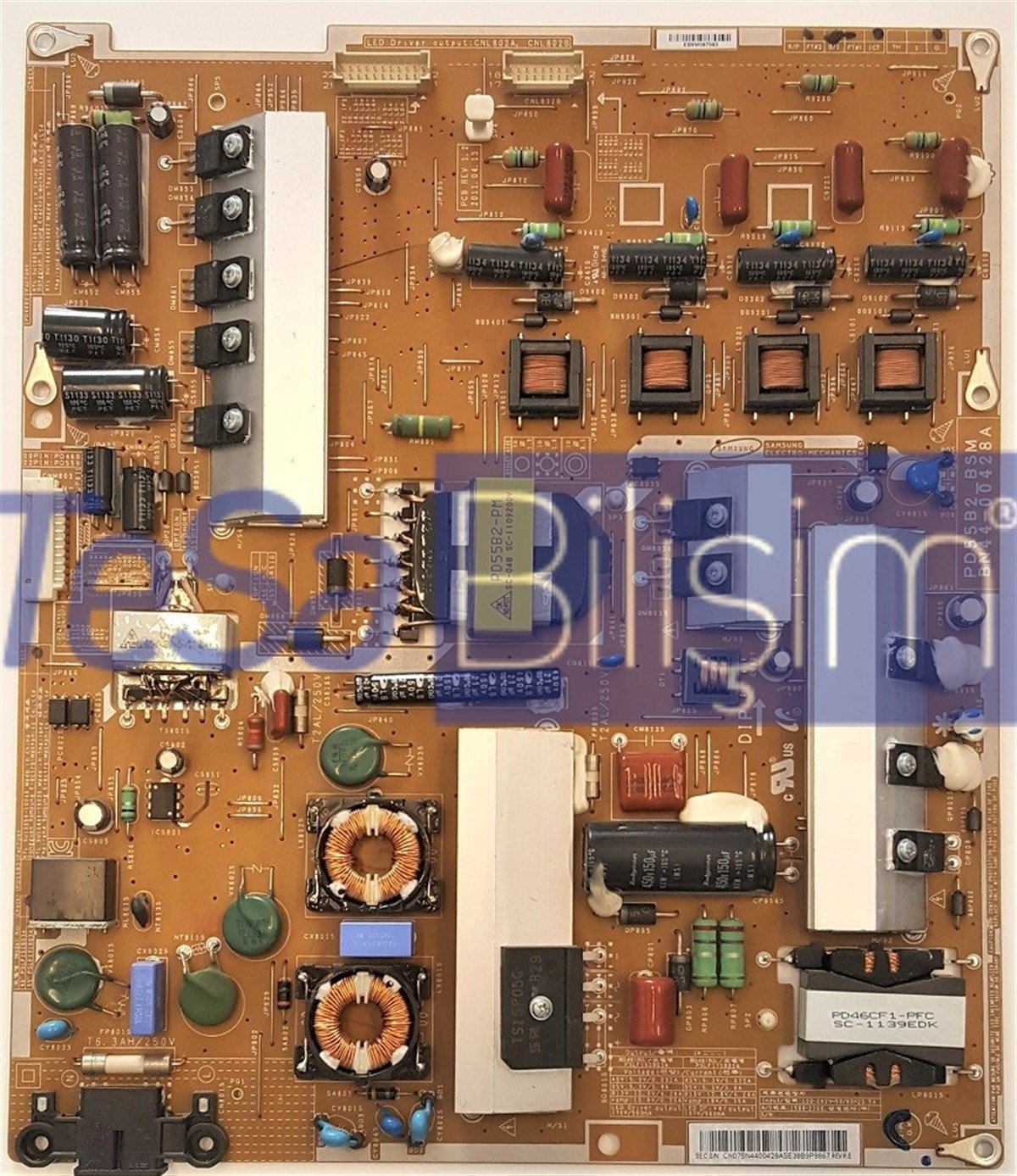 SAMSUNG UE55D6500 UE55D7000 BESLEME KARTI BN44-00428A PD55B2_BSM