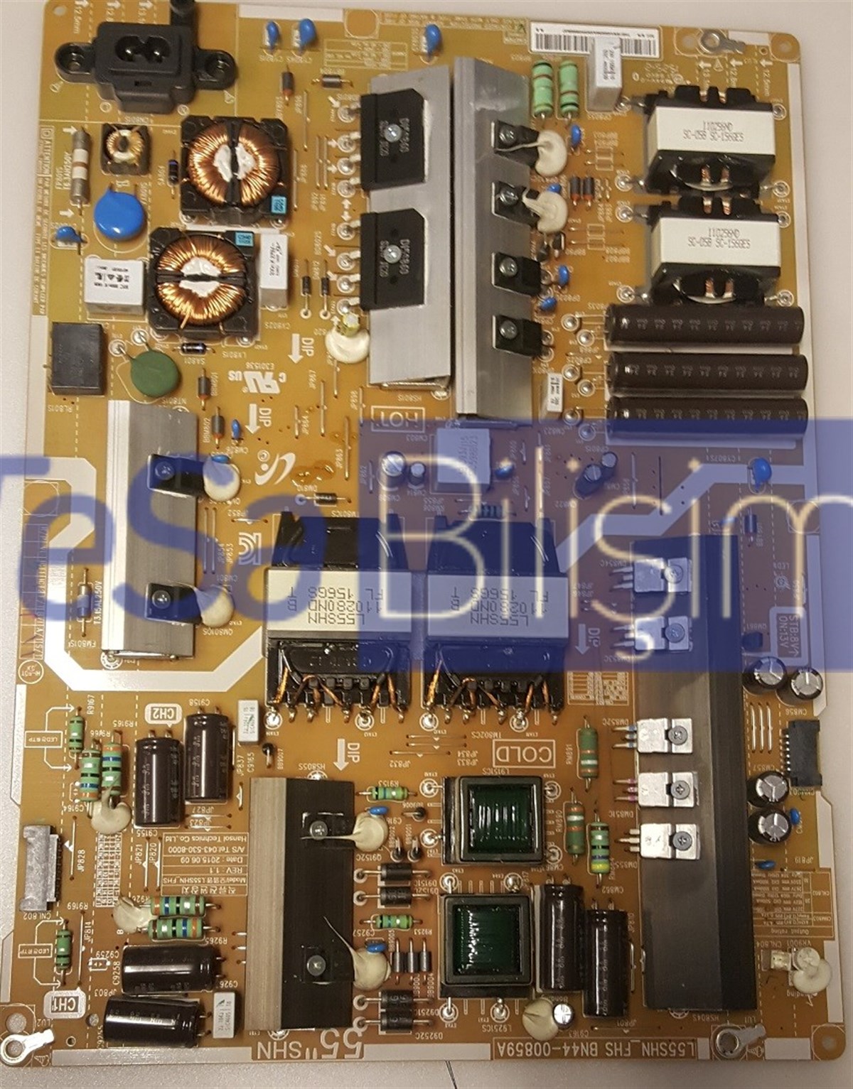 BN44-00859A L55SHN_FHS SAMSUNG UE55JS7200U BESLEME KARTI