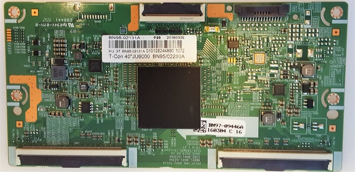 BN95-02131A, BN95-02280A, SAMSUNG UE40JU6070 UE40JU6070U T CON BOARD