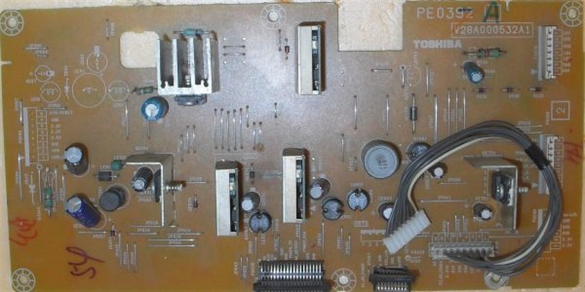 CCP-6400S V28A000540A0 PE0392 TOSHIBA BESLEME KARTI