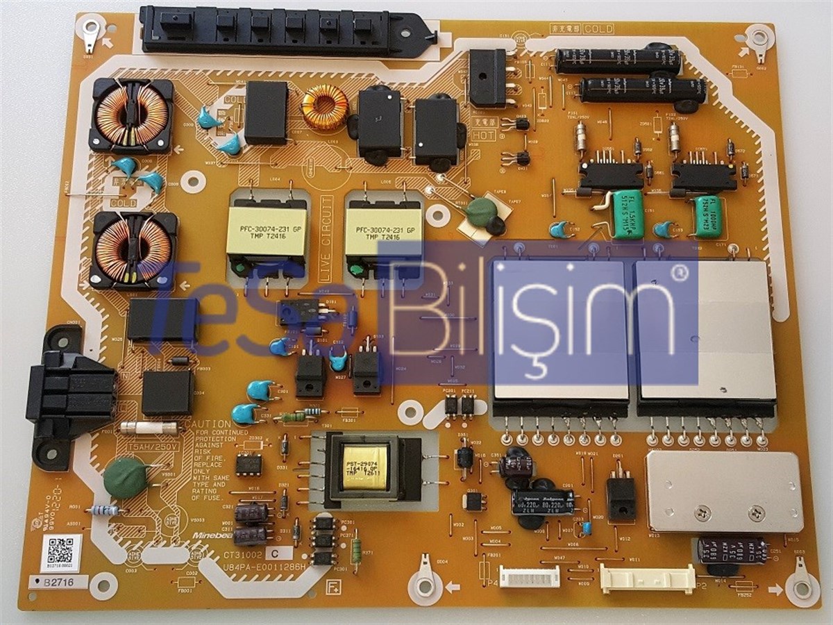 CT31002 C U84PA-E0011286H CT31002 A12224 00305 PANASONIC TX-L42DT50E BESLEME KARTI