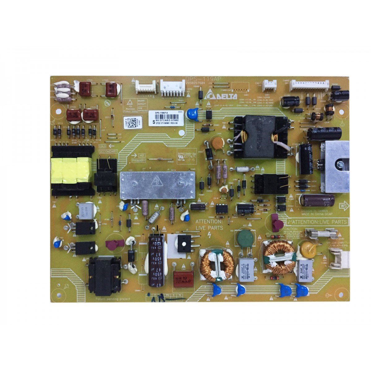 DPS-119AP 2950297604 2722 171 90581 PHILIPS 40PFL5507K/12 BESLEME KARTI