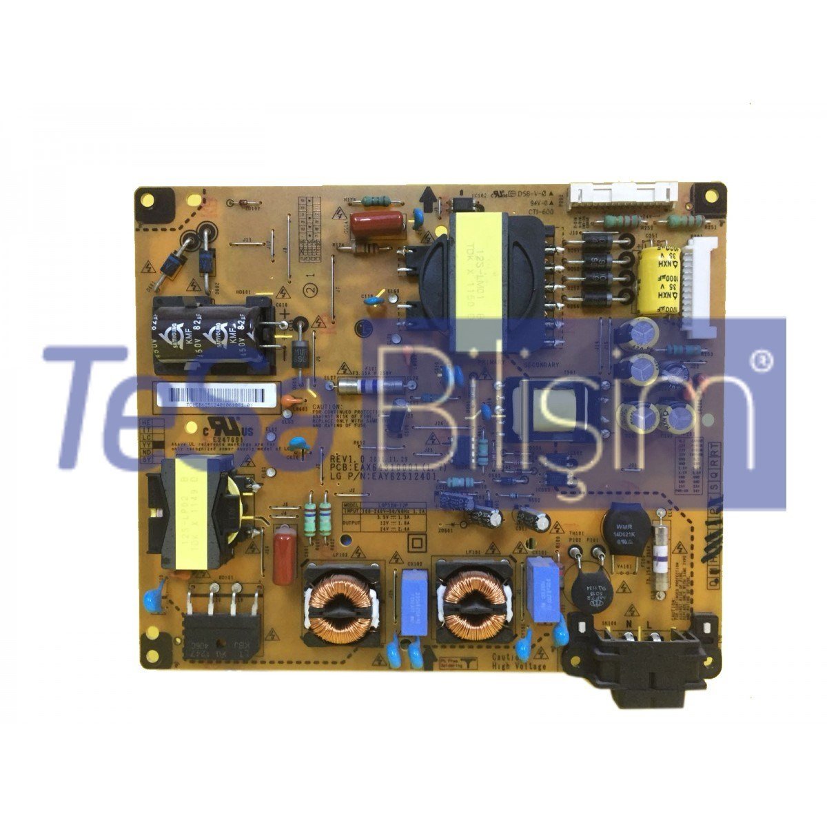 EAX64310001(1.7) EAY62512401 LGP32M-12P LG 32LS570S BESLEME KARTI