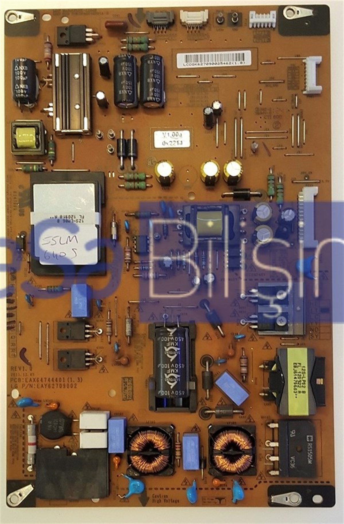 LG 55LM670S BESLEME KARTI EAX64744401(1.3) EAY62709002 LGP55L-12LPB-3P