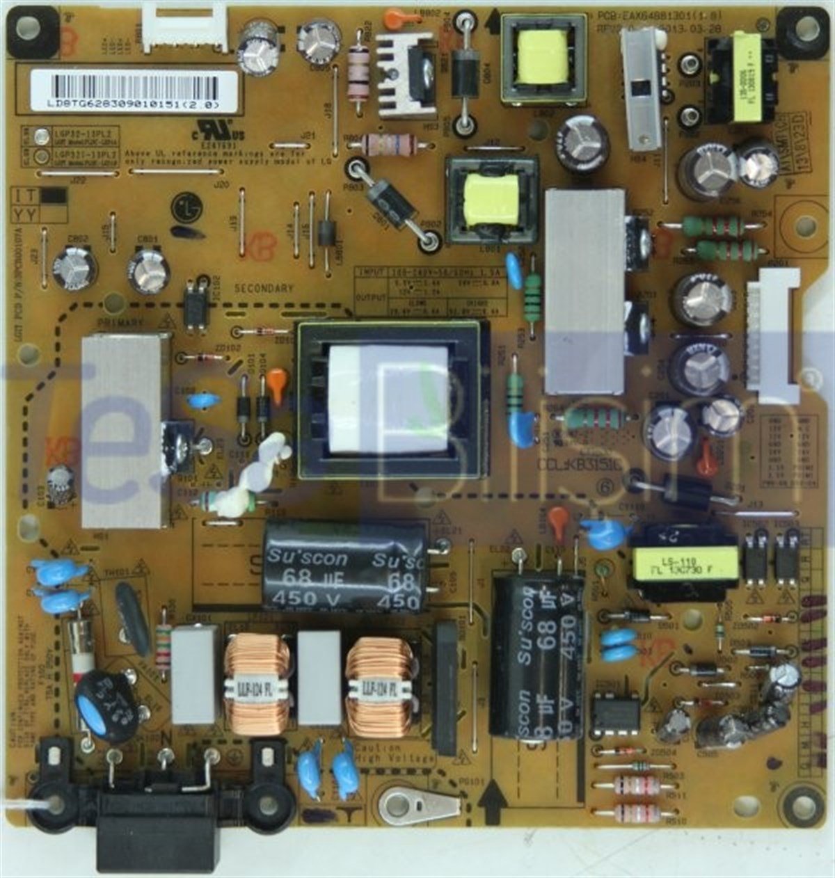 EAX64881301 LGP32-13PL2 LG 32LA620S BESLEME KARTI