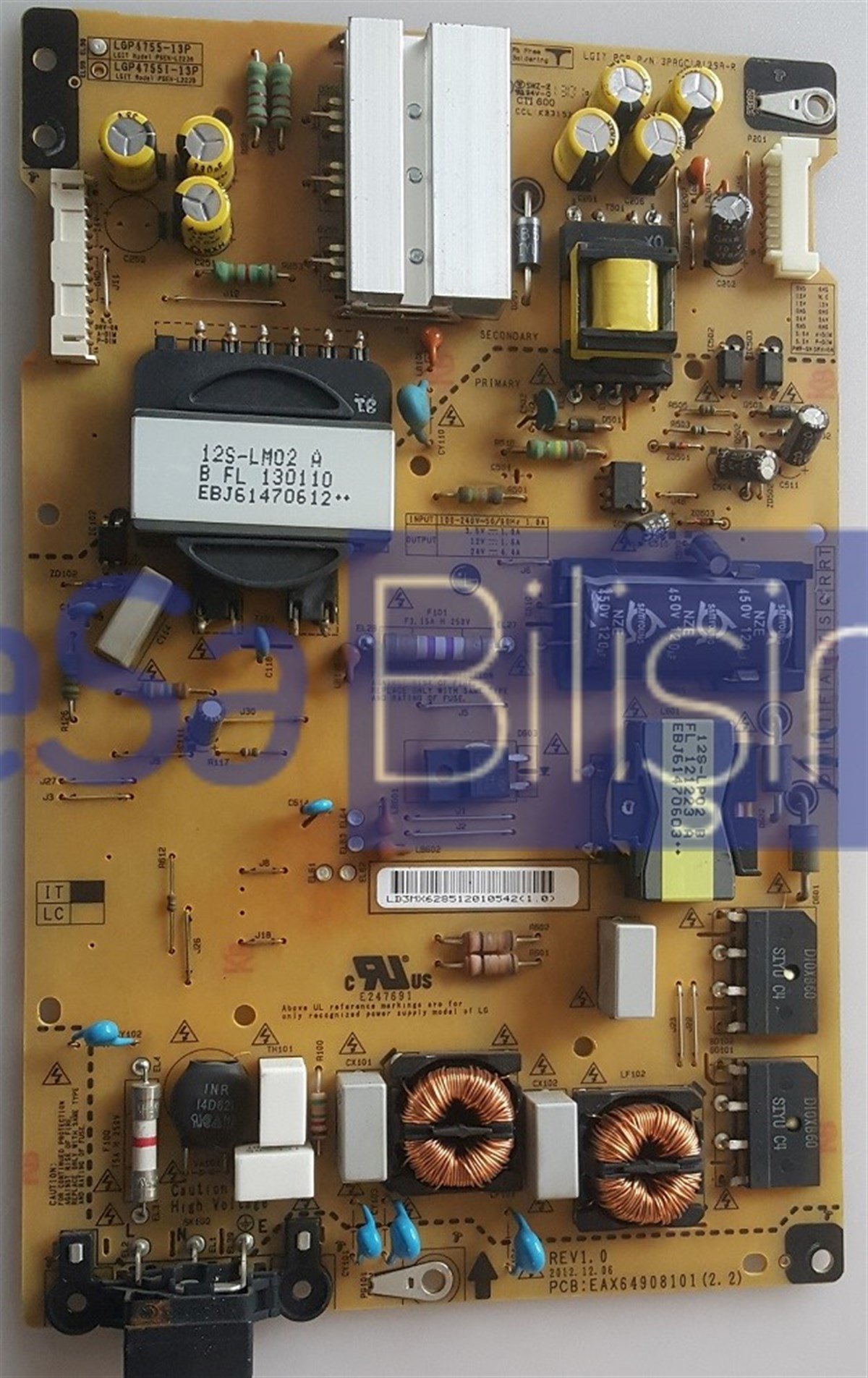 EAX64908101 (2.2) LGP4755-13P LG 47LA640S 55LA640S BESLEME KARTI