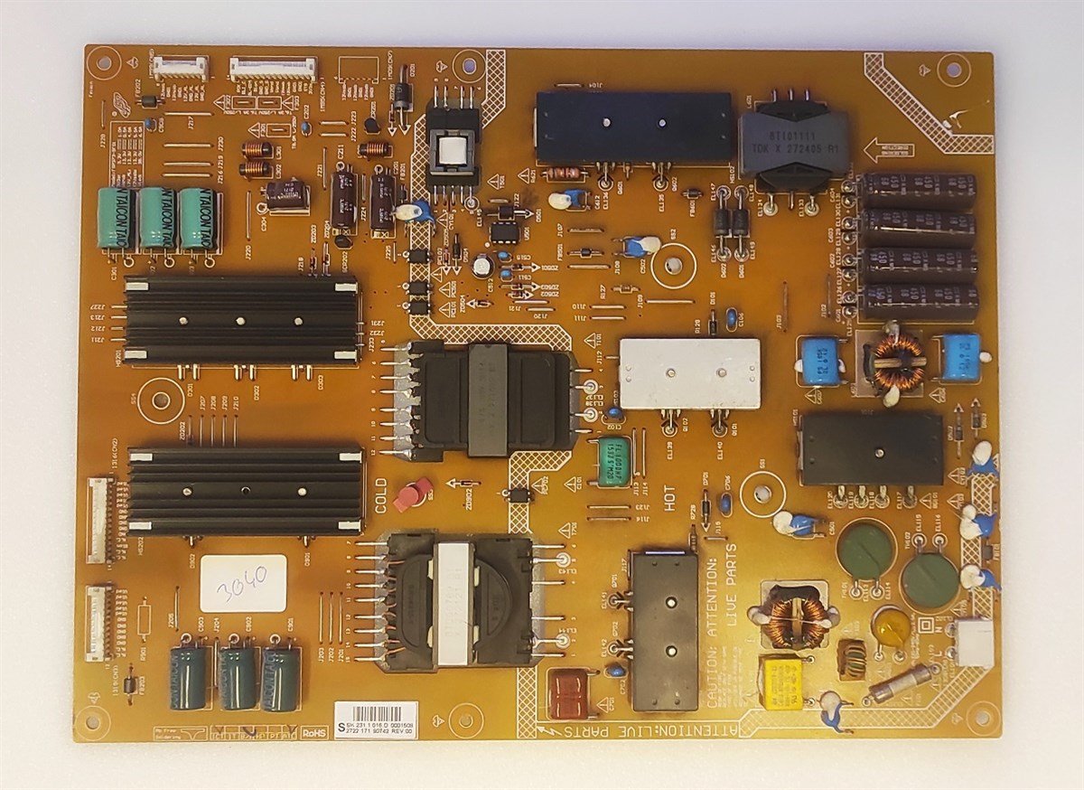FSP373-5F01 SK 231.1 016.D 2722 171 90742 REV:00 PHILIPS 60PFL9607S/12 BESLEME KARTI