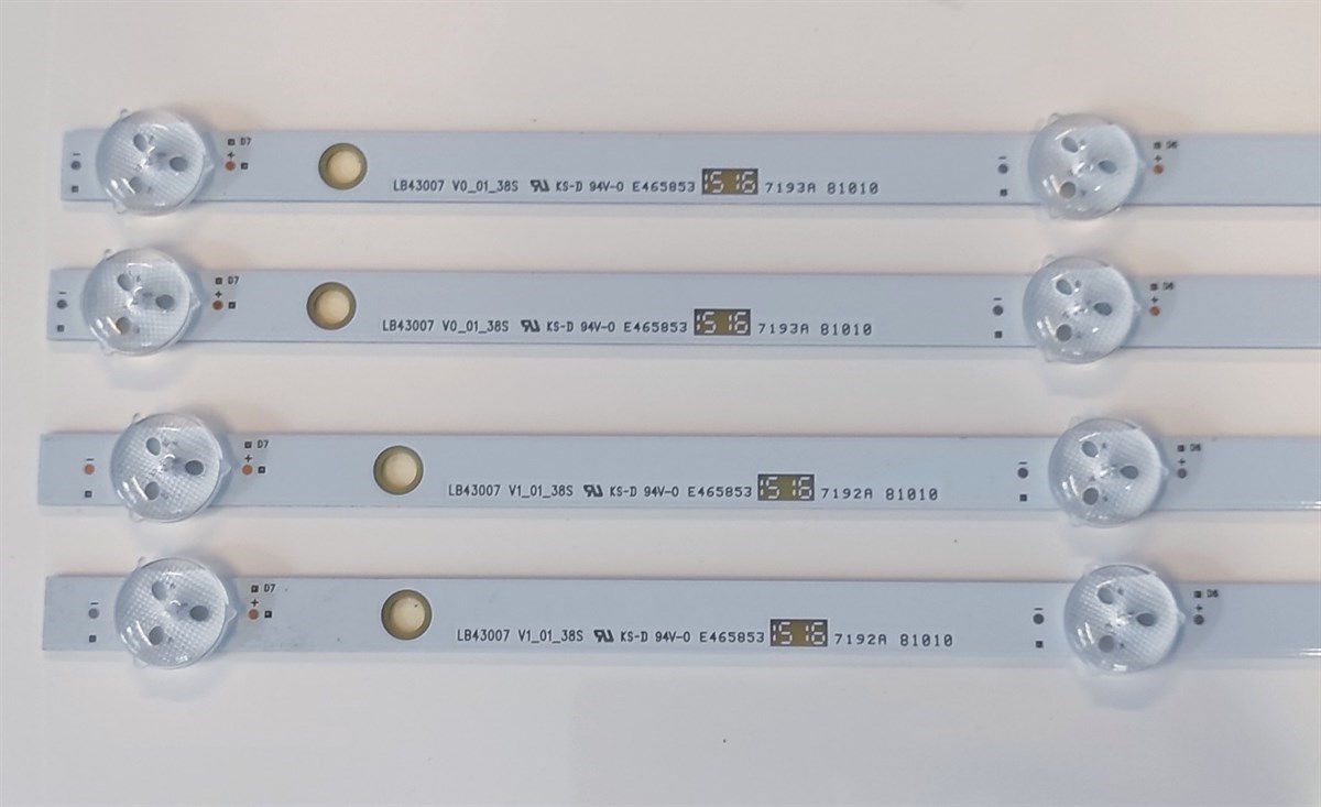 17DLB43VLXR1, LB43007,  VES430UNDL-2D-N01, VES430UNDL-2D-N12, LED BAR