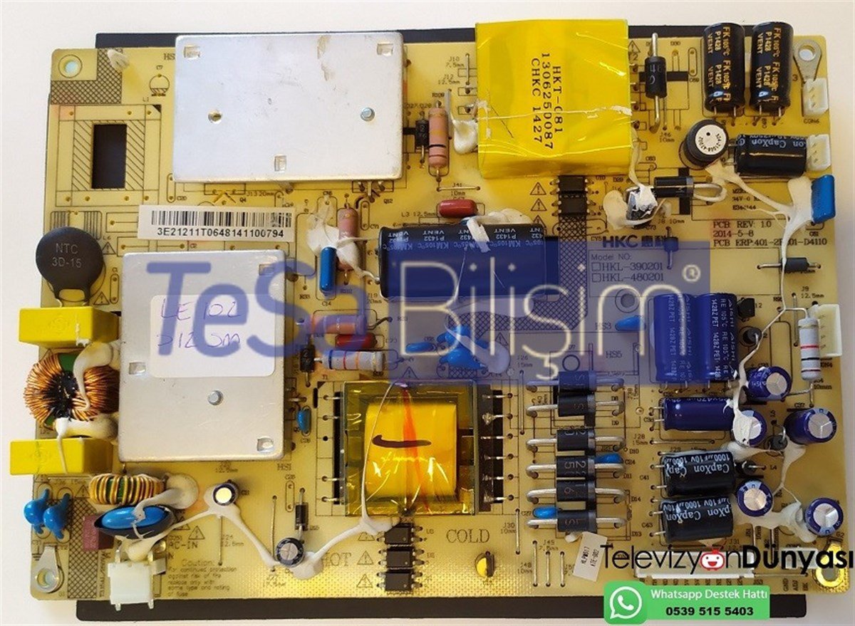 HKL-390201 HKL-480201 SANYO LE102S12SM BESLEME KARTI