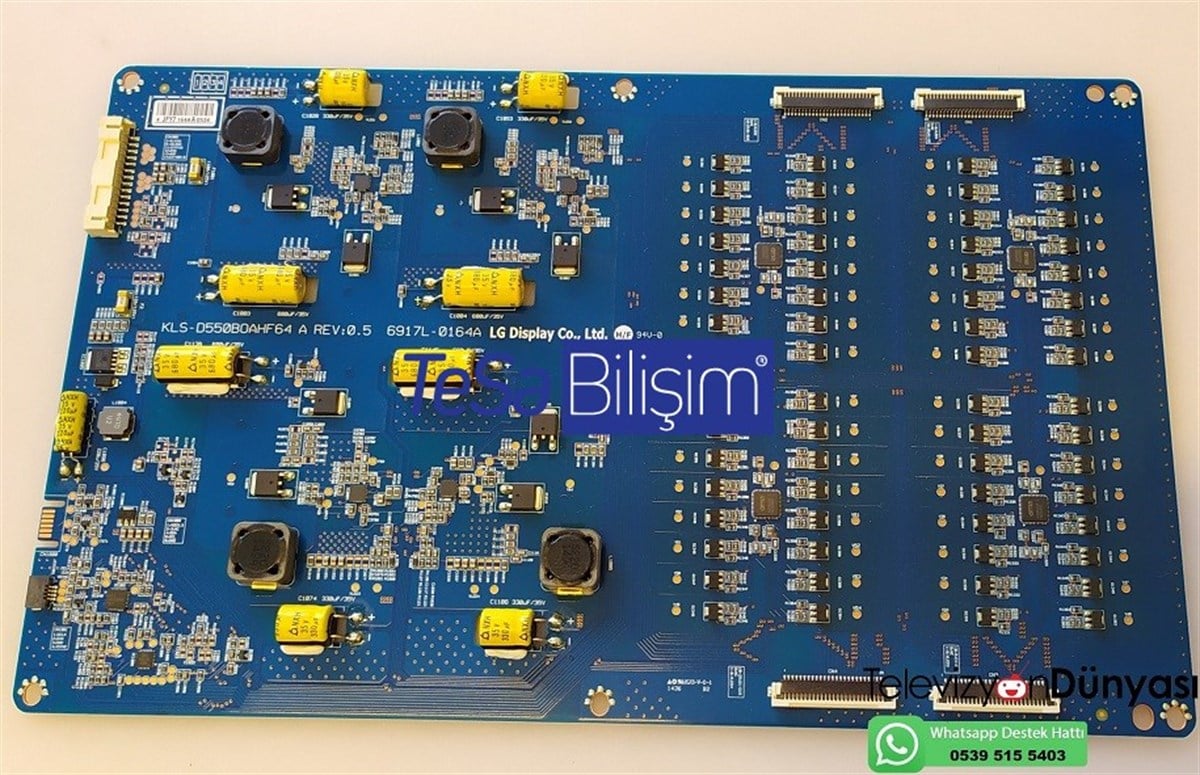 KLS-D550B0AHF64  KLS-D550B0AHF64 A REV.0.5  6917L-0164A  LC550CQN(FG)(F1) LG 55UC970V-ZA  Led Driver Board  KLS-D550B0AHF64 A REV:0.5