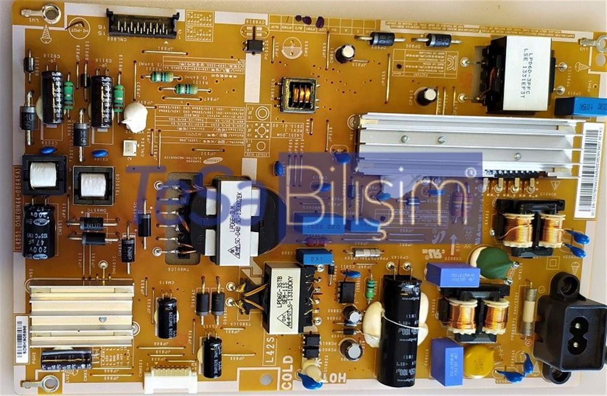 SAMSUNG UE42F5570SS BESLEME KARTI, BN44-00645A, L42S1_DSM