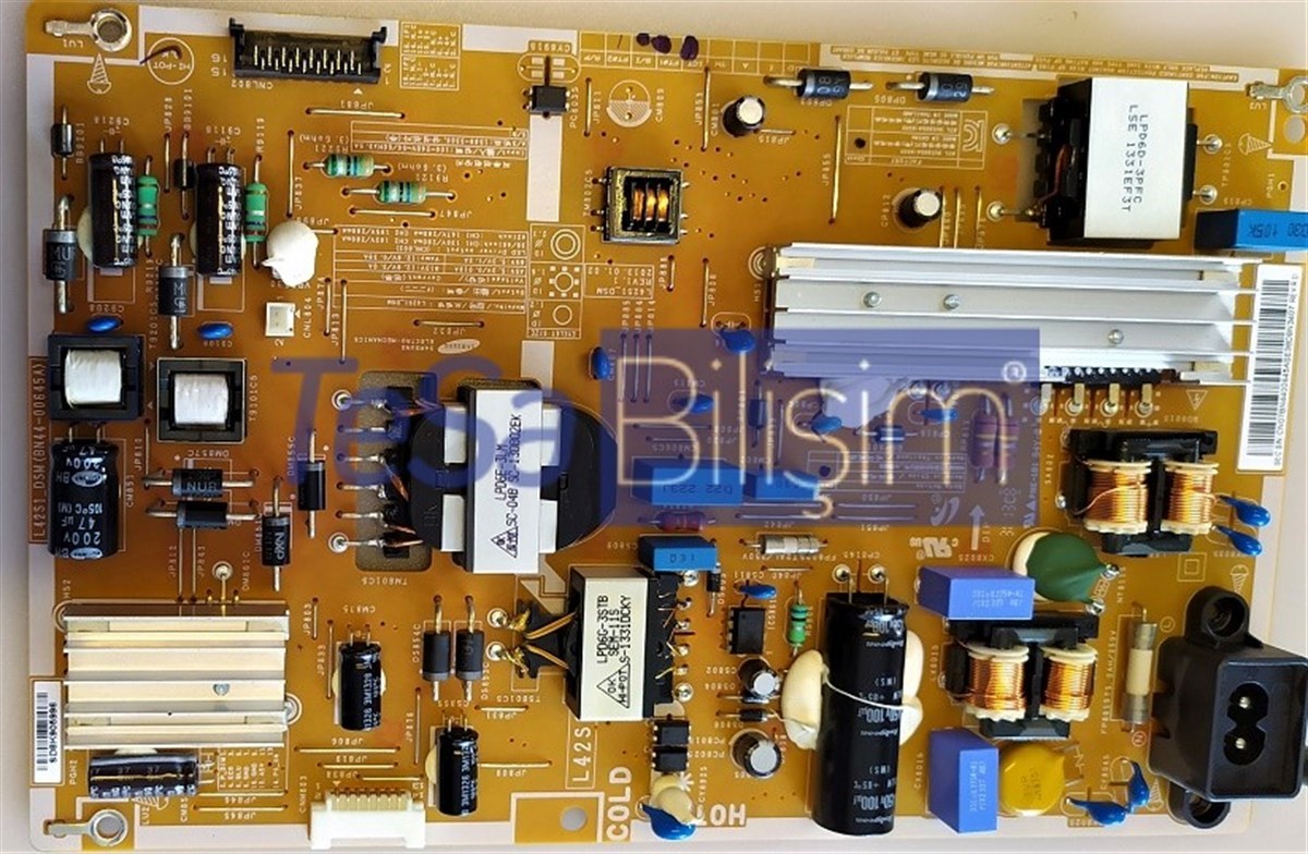 SAMSUNG UE42F5070SS BESLEME KARTI, BN44-00645A, L42S1_DSM