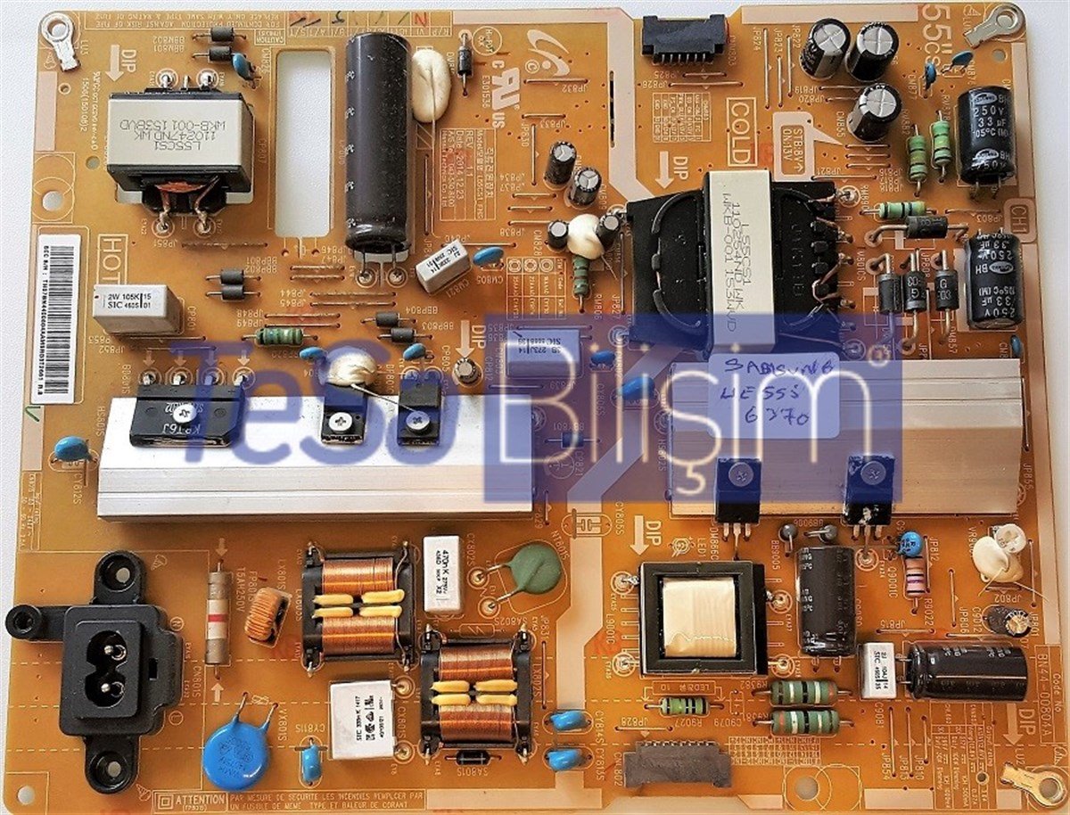 L55CS1_FHS BN44-00804A SAMSUNG UE55J6370 BESLEME KARTI