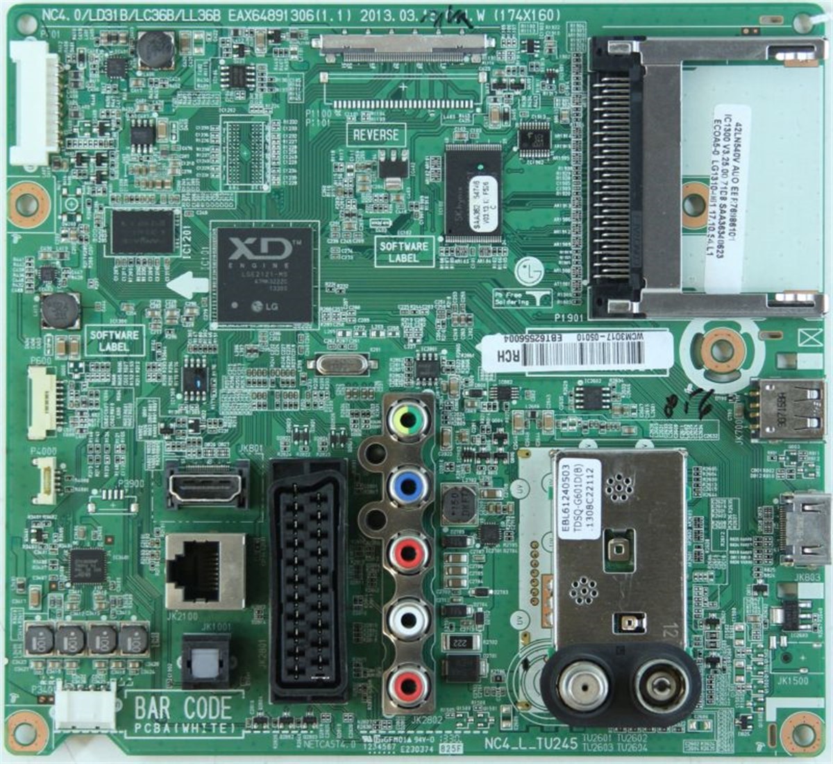 LG 42LA613S ANAKART, EAX64891306(1.1)