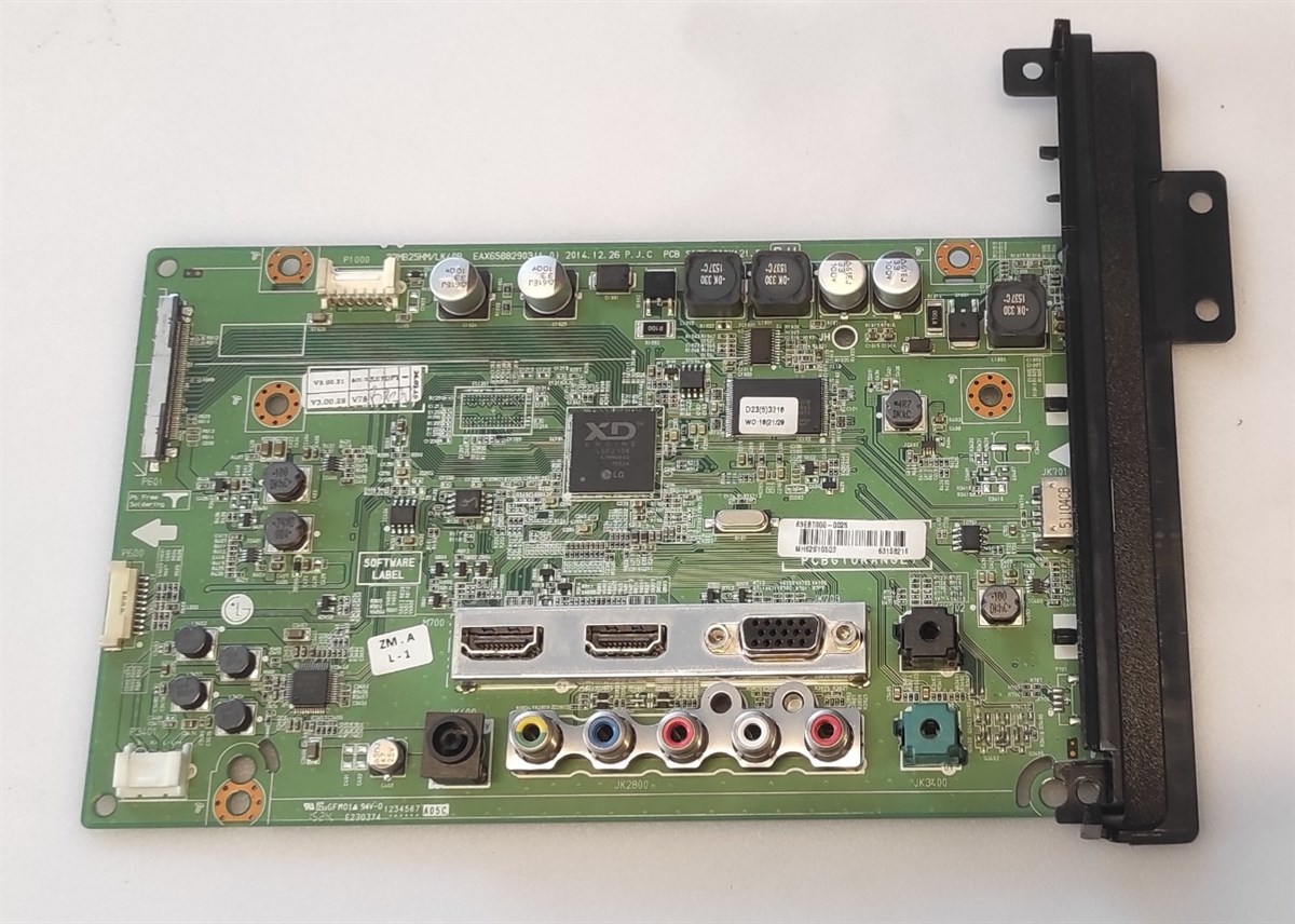 LG 32MB25HM-B ANAKART, EBT63153216, EBT63153215, EAX65882903(1.0)