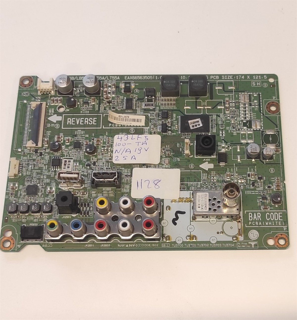 LG 43LF5100 ANAKART EAX66563505(1.0) 631L0076 EHM6316-23378