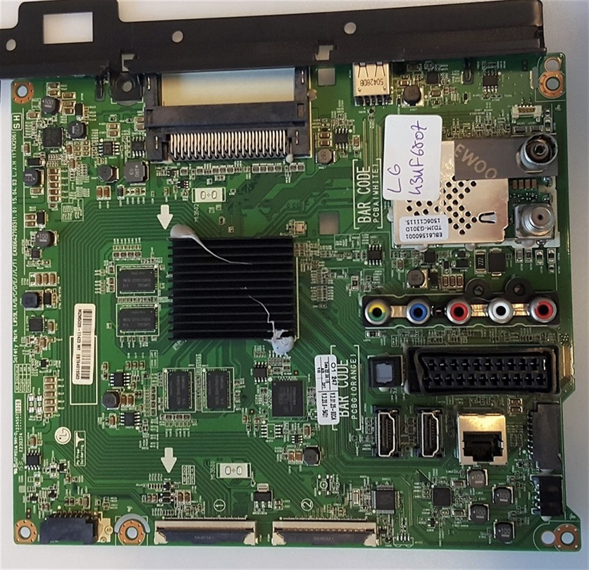 LG 43UF6807 ANAKART EAX66427003(1.0) EBT64019503 EBL61560001