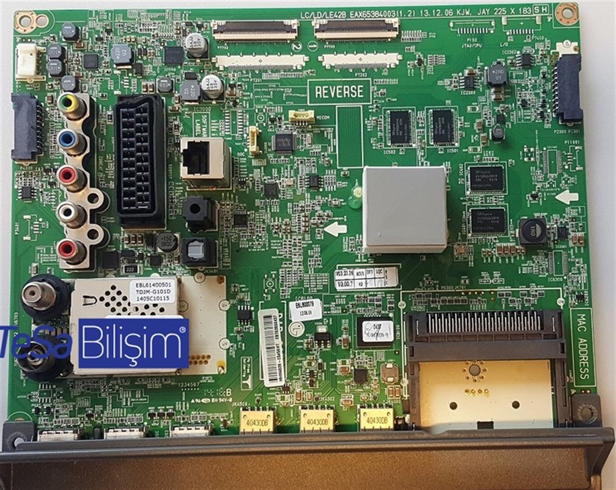 LG 42LB630V 55LB630V ANAKART, EAX65384003 (1.2) EBT62800432