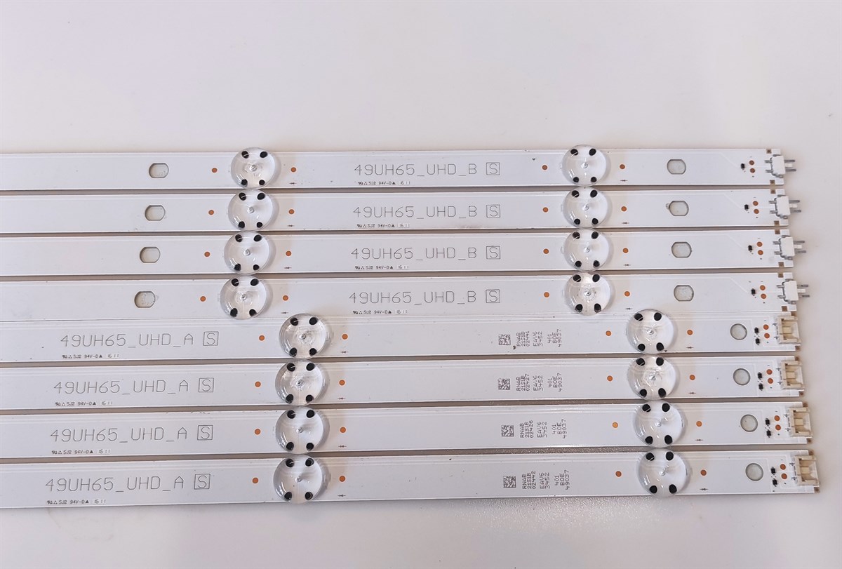 LG 49UH650V-ZB LED BAR TAKIM, 49UH65_UHD SSC_49İNCH_UHD_A, HC490DGN-ABRC1-214X
