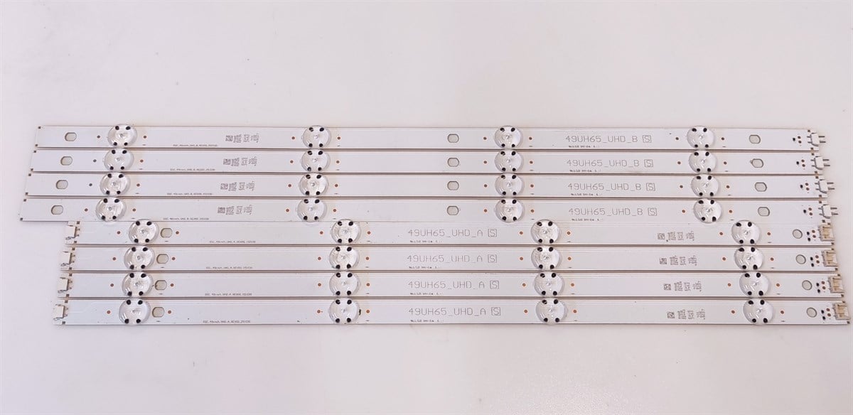 LG 49UH650V-ZB LED BAR TAKIM, 49UH65_UHD SSC_49İNCH_UHD_A, HC490DGN-ABRC1-214X