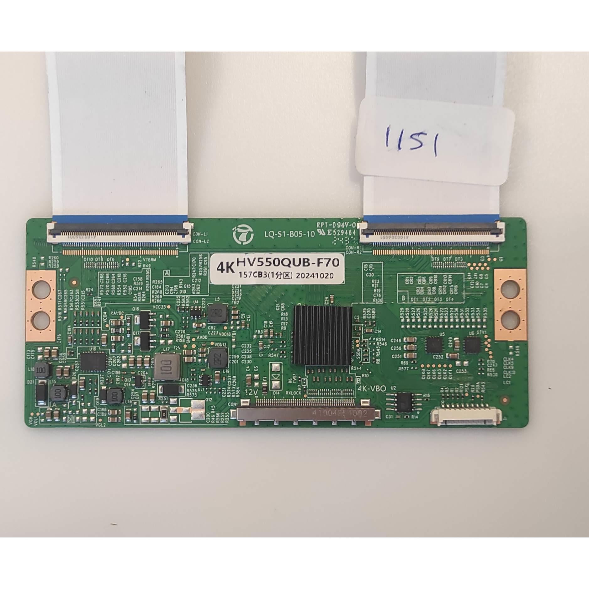 LQ-S1-B05-10 , HV550QUB-F70 PHILLIPS 55PUS8204/12 TCON BOARD LQ-S1-B05-10 , HV550QUB-F70 PHILLIPS 55PUS8204/12 TCON BOARD 