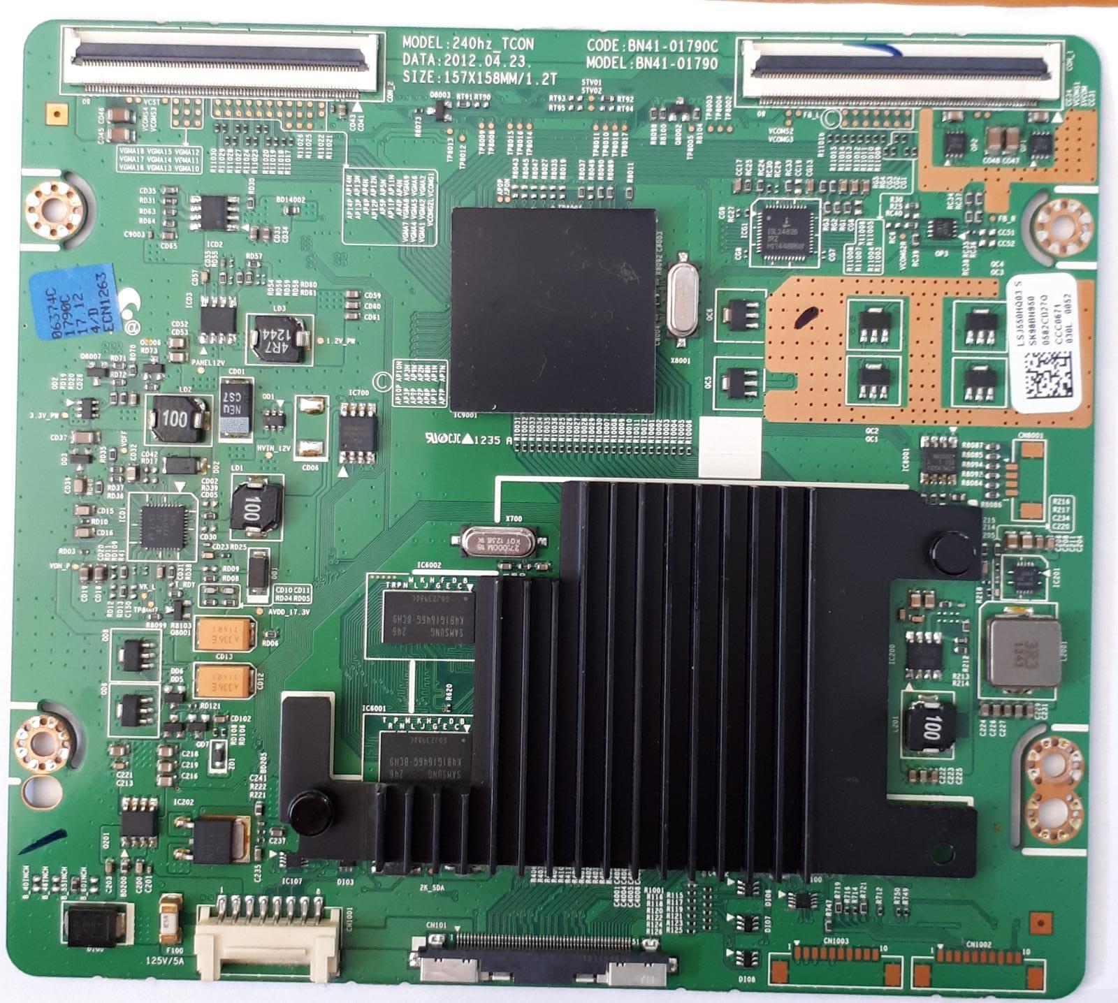 LSJ550HQ03-S, BN95-0582C, LTJ550HQ16-B, T CON BOARD