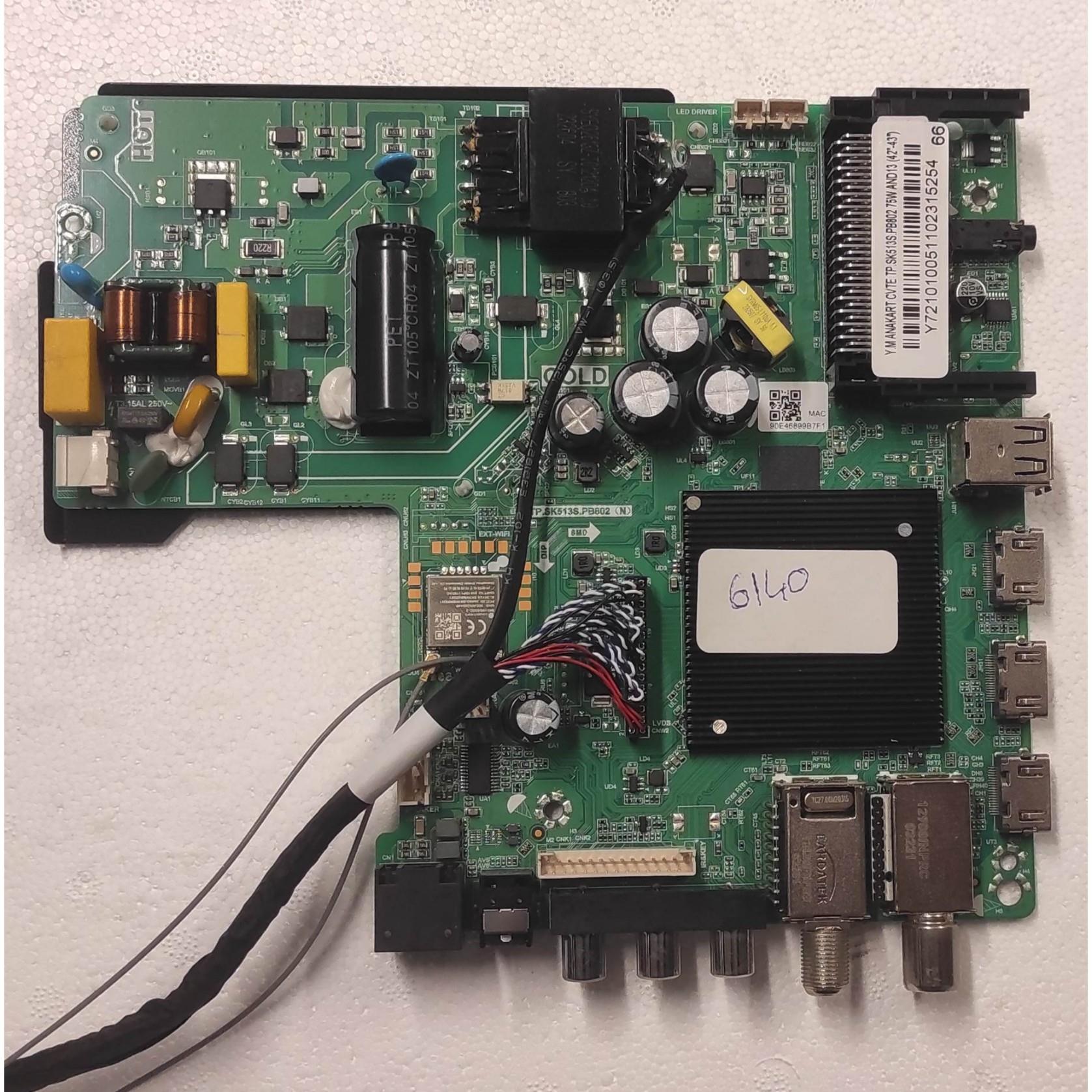 NORDMENDE 43NM6000F ANAKART, TP.SK513S.PB802 (N)