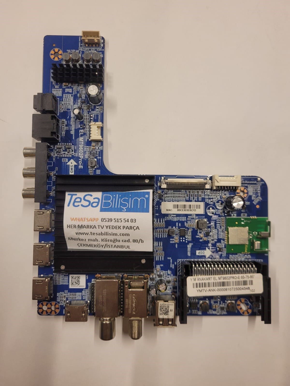 ONVO 75OVF9001UQ ANAKART , EL.MT9602Pro-EONVO 75OVF9001UQ ANAKART , EL.MT9602Pro-E