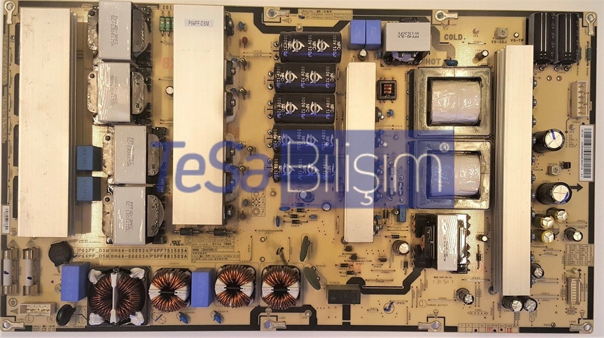 P64PF_DSM BN44-00603A PSPF881503A SAMSUNG  S64FH-YE02 S64FH-YB04 BESLEME KARTI