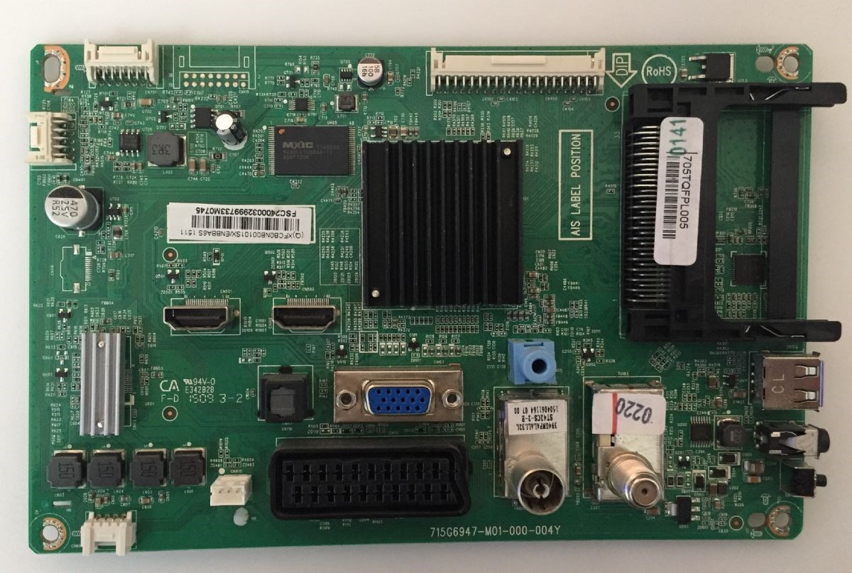 PHILIPS 24PHK4000/12 ANAKART 715G6947-M01-000-004Y 705TQFPL005