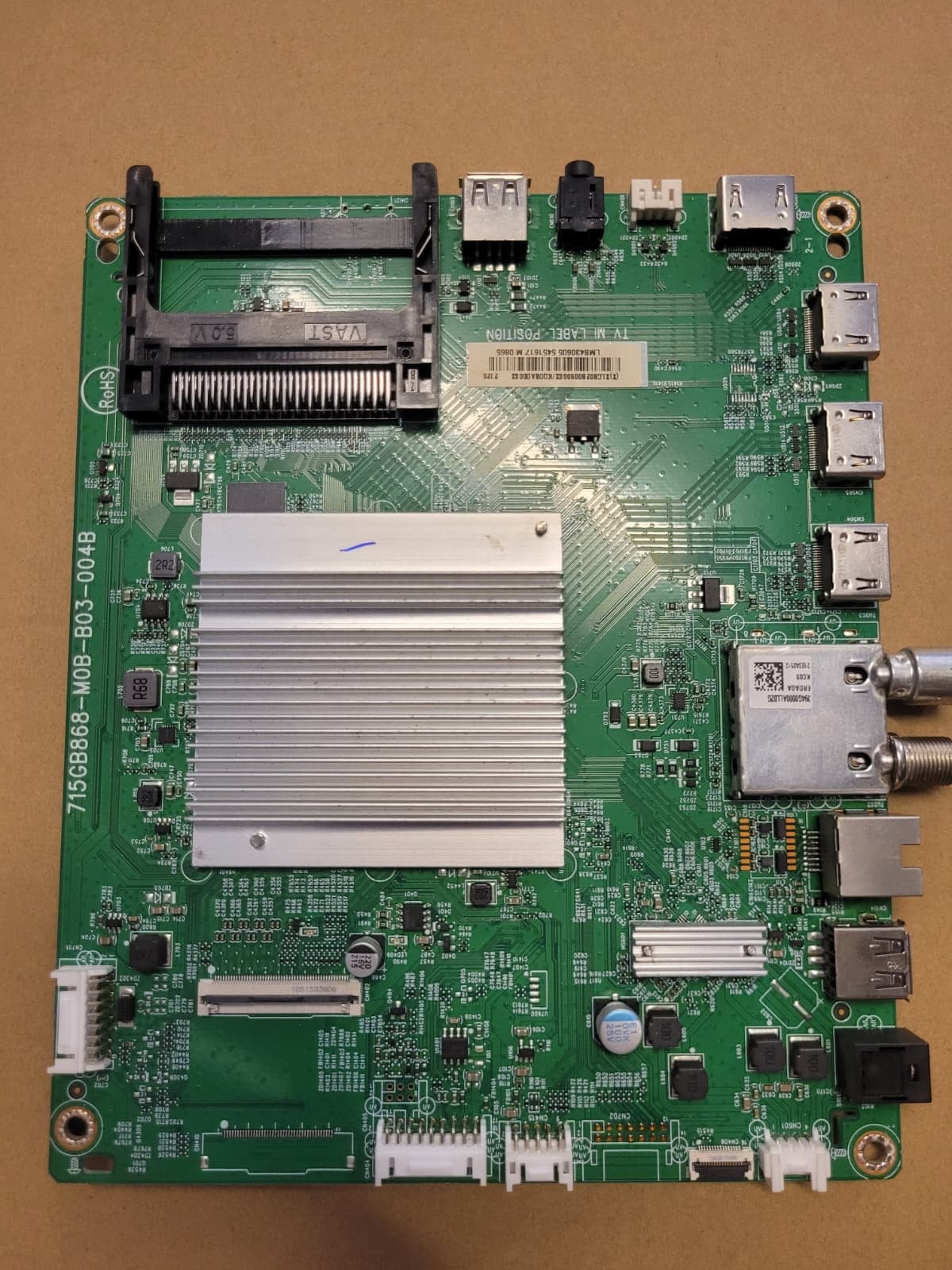 Philips 43PUS7906/62 Anakart , 715GB868-M0B-B03-004B , XLCB02B00900SX 