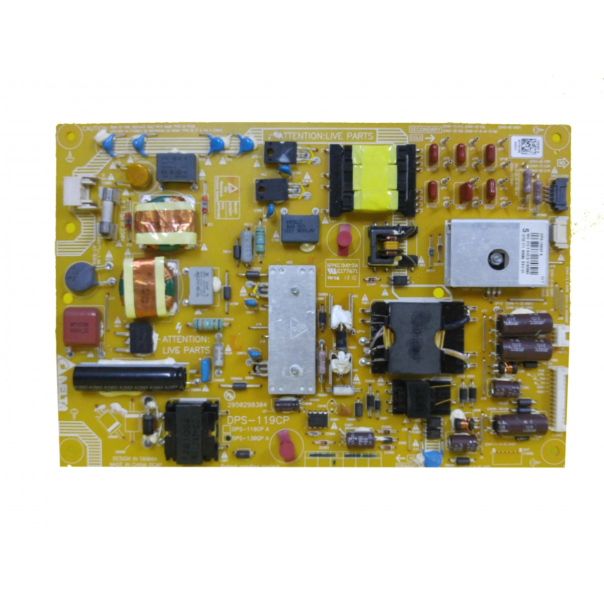 PHILIPS 47PFL6067K/12 BESLEME KARTI , DPS-130QP A , 2722 171 90584  PHILIPS 47PFL6067K/12 BESLEME KARTI , DPS-130QP A , 2722 171 90584  