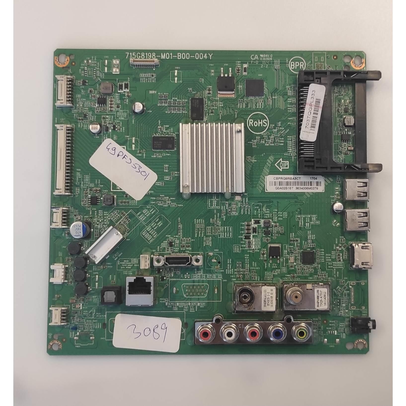 PHILIPS 49PFS5301/12 ANAKART , 715G8198-M01-B00-004Y , 703TQGPL333 PHILIPS 49PFS5301/12 ANAKART , 715G8198-M01-B00-004Y , 703TQGPL333 
