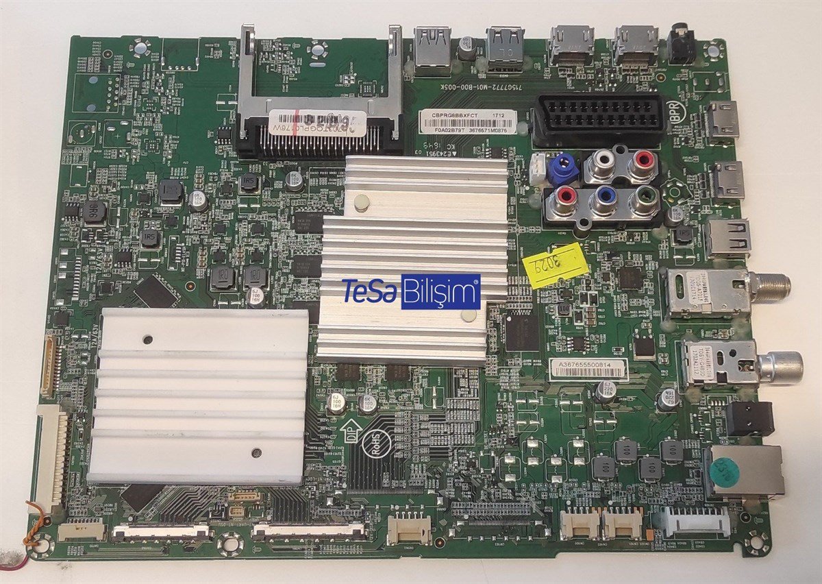 PHILIPS 49PUS6501/12 ANAKART 715G7772-M01-B00-005K 703TQGPL0176W CBPRG8BBXFCT