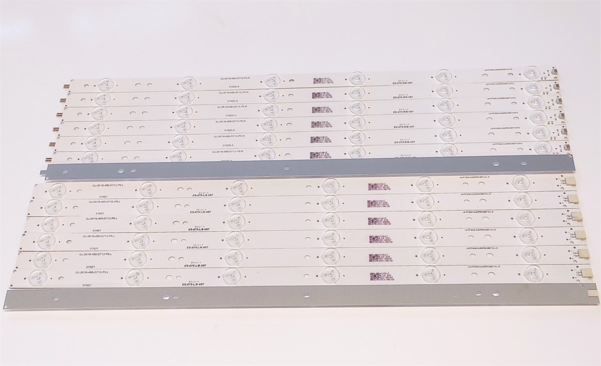 PHILIPS 49PUS6581 LED BAR GJ-2K16-490-D712-P5-L GJ-2K16-490-D712-P5-R TPT490U2-EQYSHM.G