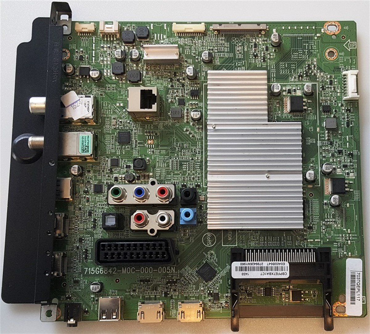 PHILIPS 50PUK6809/12 ANAKART, 715G6842-M0C-000-005K, 715G6842-MOC-000-005N, 703TQEPL117, CBPFE7XBA1CT