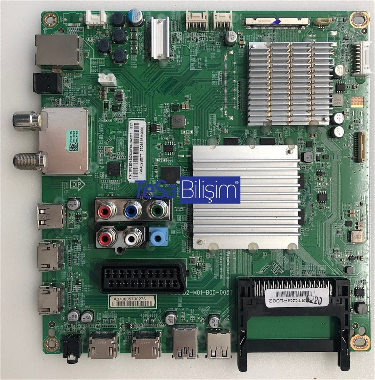 PHILIPS 55PUS6101/12 ANAKART 715G8132-M01-B00-005T CBPRF80BA6CT G0A02B07T 703TQGPL082 TPT550J1-QUBN0.K