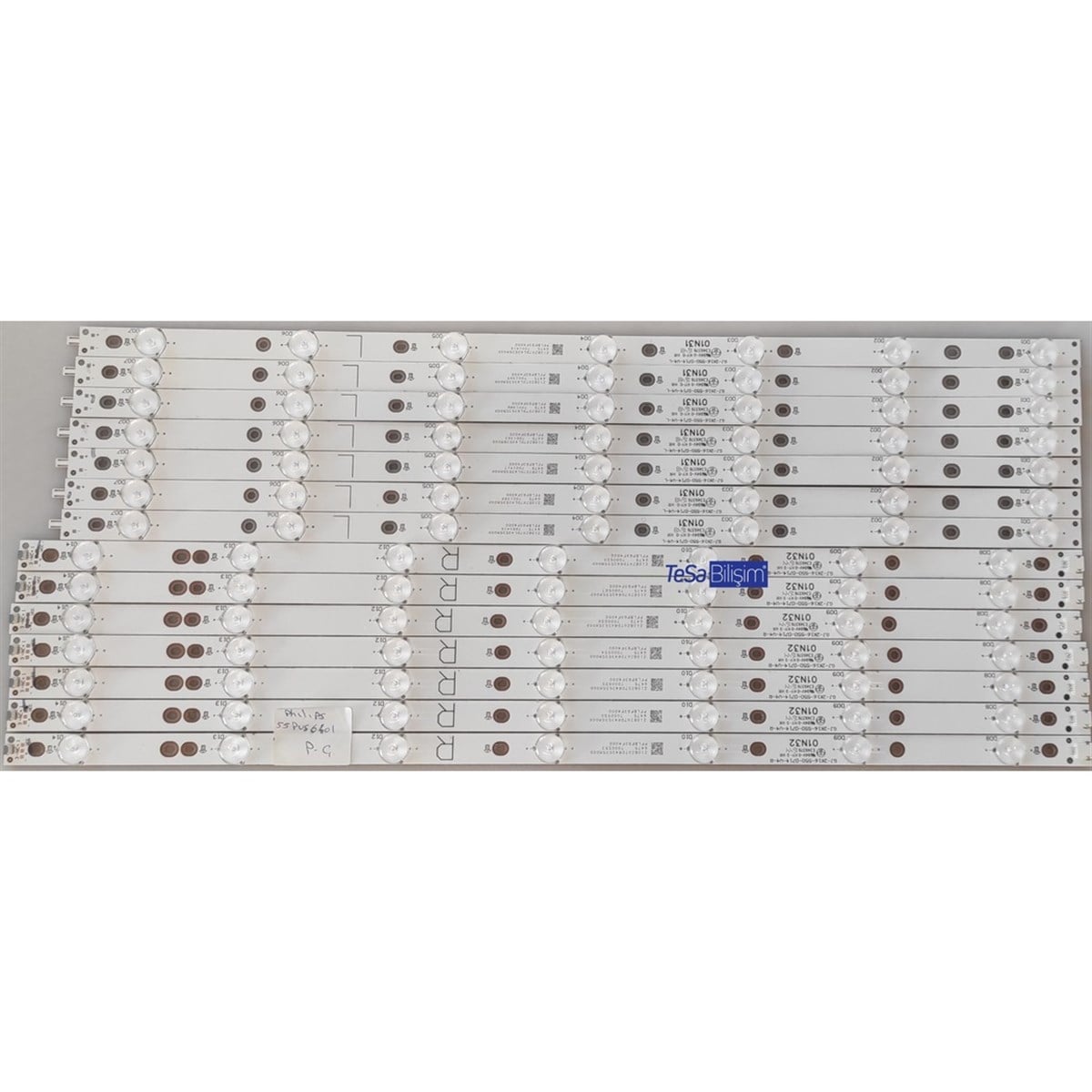 PHILIPS 55PUS6401/12 LED BAR GJ-2K16-550-D714-V4-R GJ-2K16-550-D714-V4-L