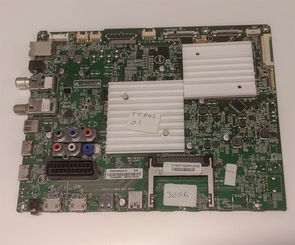 PHILIPS 55PUS6501/12 ANAKART 715G7772-MOD-B00-005K 703TQGPL002 CBPRF8BBAFCT